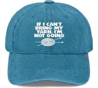 Si no Puedo traer mis Hilos no voy Gorras de béisbol para Mujeres Gorras Deportivas para Mujeres Gorra Ligera Gorra para Sol