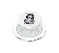 Si no Quieres una Respuesta sarcástica Retro Pop Art Girl PopSockets PopGrip para MagSafe