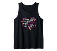 Si no sabe la diferencia entre helado y helado Camiseta sin Mangas