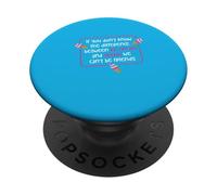 Si no sabe la diferencia entre helado y helado PopSockets PopGrip Adhesivo