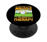 Si no te Gusta el Mini Golf Necesitas una Terapia PopSockets PopGrip Adhesivo