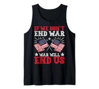 Si no terminamos la guerra, la guerra nos terminará Camiseta sin Mangas