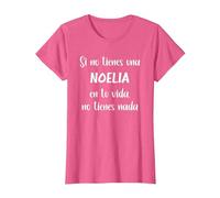 Si no Tienes una Noelia en tu Vida, no Tienes Noelia Camiseta, Mujer, Rosa Jaspeado, 3XL