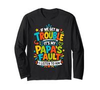 Si Nos metemos en Problemas, es Culpa de mi papá Que lo escuche Manga Larga