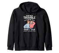 Si Nos metemos en Problemas, es mi Culpa Besties Que la escuché Sudadera con Capucha