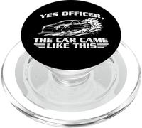 Sí, Oficial, el Coche Vino así - Racing Car JDM Lover PopSockets PopGrip para MagSafe