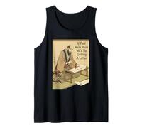 Si Pablo estuviera aquí, estaríamos recibiendo una Carta Cristiana Divertida Camiseta sin Mangas