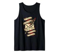 Si Pablo estuviera aquí, estaríamos recibiendo una Carta Cristiana Divertida Camiseta sin Mangas