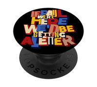 Si Pablo estuviera aquí, recibiríamos una Carta Cristiana PopSockets PopGrip Adhesivo