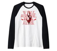 Si Pablo estuviera aquí, recibiríamos una Carta Y2K Christian Camiseta Manga Raglan