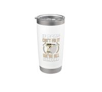 Si papá no cabe es que todos estamos jodidos, un abuelo divertido Vaso térmico de acero inoxidable de doble pared