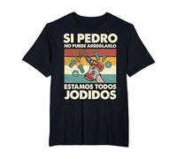 Si Pedro No Puede Repararlo - Español Camiseta, Hombre Tallas Grandes, Negro, 6X Alto