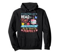 Si pudiera Encontrar una Manera de Leer Knit At That Some Time My Life Sudadera con Capucha