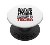 Si Puedes Leer Esto, Agradece A Un Maestro Que Dice Amante PopSockets PopGrip Adhesivo