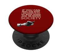 Si Puedes Leer Esto: «Me Obligaron a Dejar mi Libro» PopSockets PopGrip Adhesivo