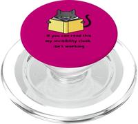 Si Puedes Leer Esto, mi Capa de Invisibilidad no Funciona PopSockets PopGrip para MagSafe