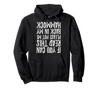 Si Puedes Leer Esto Put Me Back in My Hammock Camp Shair Sudadera con Capucha
