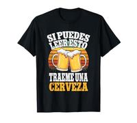 Si Puedes Leer Esto Traeme Una Cerveza Humour Amantes Hombre Camiseta