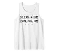 Si Quieres la Paz, prepárate para la Guerra Camiseta sin Mangas
