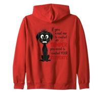 Si quieres que controle mi temperamento Sudadera con Capucha
