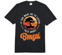 Si Quieres Que escuche Hablar sobre Arte japonés Bonsai Art Comfort Colors Adult Heavyweight T-Shirt