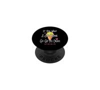 Si Quieres un Jugador de Tenis Divertido y Suave Amante de los Deportes PopSockets PopGrip Adhesivo