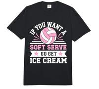 Si Quieres un Servicio Suave, ve a Conseguir un Jugador de Voleibol de Helado Comfort Colors Adult Heavyweight T-Shirt