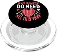 Sí, realmente necesito todo este amante del tejido PopSockets PopGrip para MagSafe