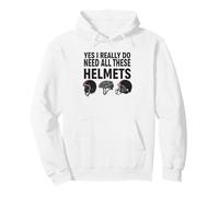 Sí, Realmente Necesito Todos Estos Cascos Sudadera con Capucha