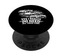 Sí, Realmente Necesito Todos Estos Coches Divertido mecánico de Carga PopSockets PopGrip Adhesivo