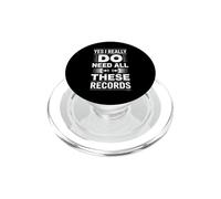 Sí, Realmente Necesito Todos Estos Registros, Dicho Divertido PopSockets PopGrip para MagSafe