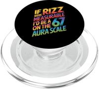 Si Rizz Fuera Medible - Divertido 6-7 Meme Seis Siete Rizzler PopSockets PopGrip para MagSafe