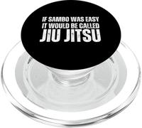 Si Sambo Fuera fácil se llamaría Jiu Jitsu Funny PopSockets PopGrip para MagSafe