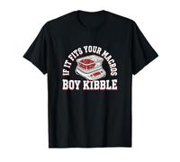 Si se Ajusta a su Entrenamiento de nutrición en el Gimnasio de croquetas Macros Boy Camiseta