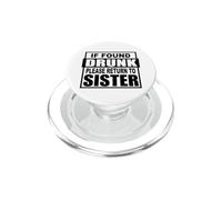 Si se Encuentra Borracho, por Favor regrese a Hermanas borrachas Hermanas PopSockets PopGrip para MagSafe