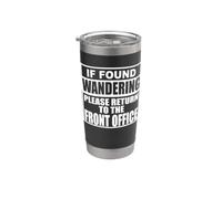 Si se encuentra preguntándose, regrese al personal de la oficina principal Vaso térmico de acero inoxidable de doble pared