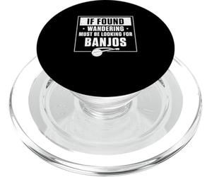 Si se Encuentra vagando Debe Estar Buscando Banjos un Jugador de Banjo PopSockets PopGrip para MagSafe