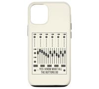 Sí, sé lo Que Hacen Todos los Botones Audio Engineer Mixer Boar Carcasa para iPhone 12/12 Pro
