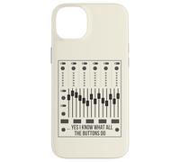Sí, sé lo Que Hacen Todos los Botones Audio Engineer Mixer Boar Carcasa para iPhone 14 Plus