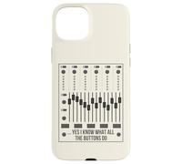Sí, sé lo Que Hacen Todos los Botones Audio Engineer Mixer Boar Carcasa para iPhone 15 Plus