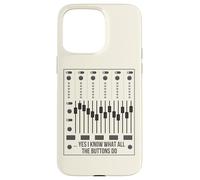 Sí, sé lo Que Hacen Todos los Botones Audio Engineer Mixer Boar Carcasa para iPhone 15 Pro MAX