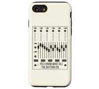 Sí, sé lo Que Hacen Todos los Botones Audio Engineer Mixer Boar Carcasa para iPhone SE (2020) / 7/8