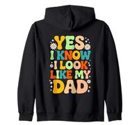 Sí, sé que me parezco a mi papá Declaración Sudadera con Capucha