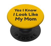 Sí, sé Que Parece mi mamá Gracioso niño Hijo Hija Cita PopSockets PopGrip Adhesivo