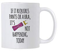 Si Se Requieren Pantalones O Sujetador, Eso No Sucede Hoy En Día. Tazas Con Asa Taza De Café Cerámica Taza Para Cacao Leche Leche 330Ml