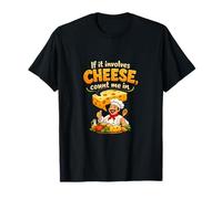 Si se Trata de Queso, cuéntame en Chef Design Camiseta