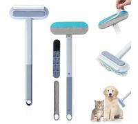 SI SEN 3 en 1 Quita Pelos Mascota,2 PCS Cepillo Multifuncional para Eliminar el Pelo de Mascotas,Cepillo Gatos Quitapelo,para Gatos y Perros