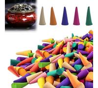 SI SEN 300 Piezas Incienso Cono, Cascada Incienso, Conos Incienso Reflujo, para Quemador De Incienso,Oficina,Dormitorio,Desodorizar