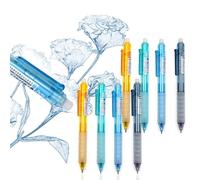 SI SEN 8 Piezas Bolígrafo Borrable, Bolígrafo de Tinta Borrable de 0,5 mm, Punta de Bolígrafo de gel Borrable, para Uso en Aulas, Escuelas y Oficinas
