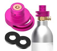 SI SEN Adaptador rápido, adaptador rápido de CO2 para soda de CO2, compatible con Duo/Terra/E-Terra/Art/Crystal 3.0/Gaia, adaptador de Sodastream TR21-4, rosca trapezoidal, cilindro 60L